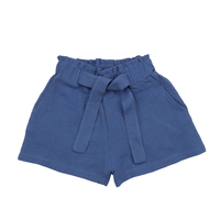 Paperbag Shorts, Sky Blue, von Walkiddy, Gr. 152